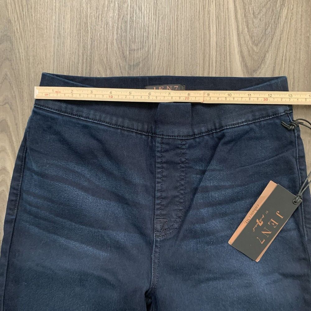 Jen7 by 7 for All‎ Mankind Comfort Skinny Jeans Size 4 Dark Wash MSRP $99 - Picture 6 of 9